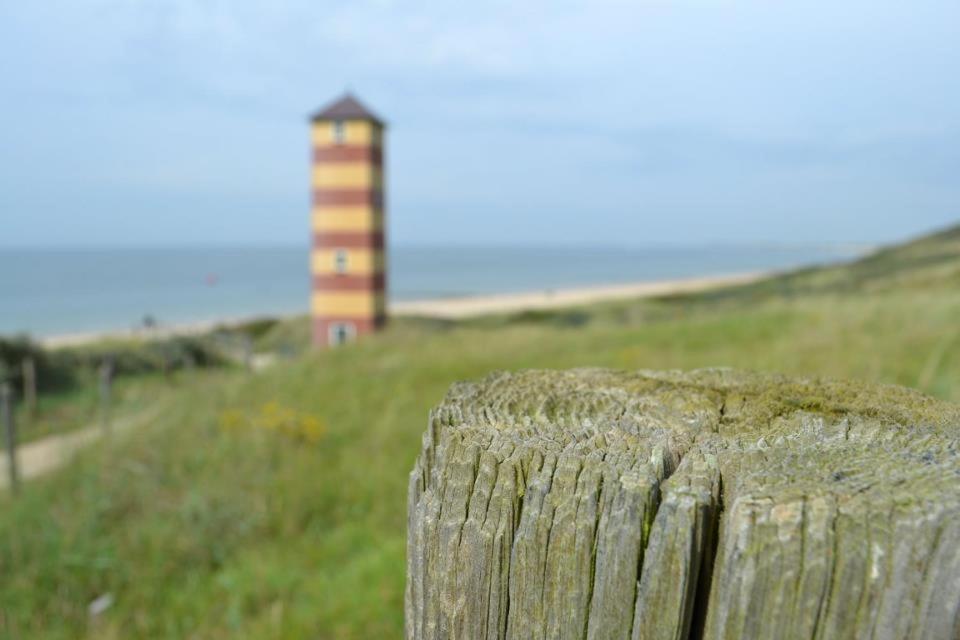 Luxe Prive-Kamer - Studio In Villa Aan Zee, Dishoek, Vernieuwd 外观 照片