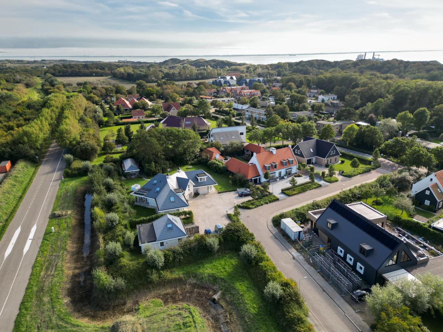 Luxe Prive-Kamer - Studio In Villa Aan Zee, Dishoek, Vernieuwd 外观 照片